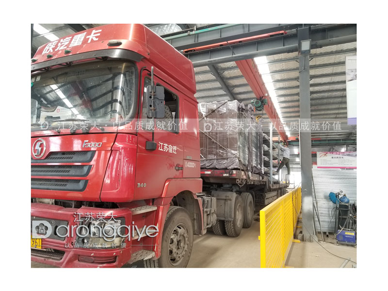 仿古候車亭發貨圖