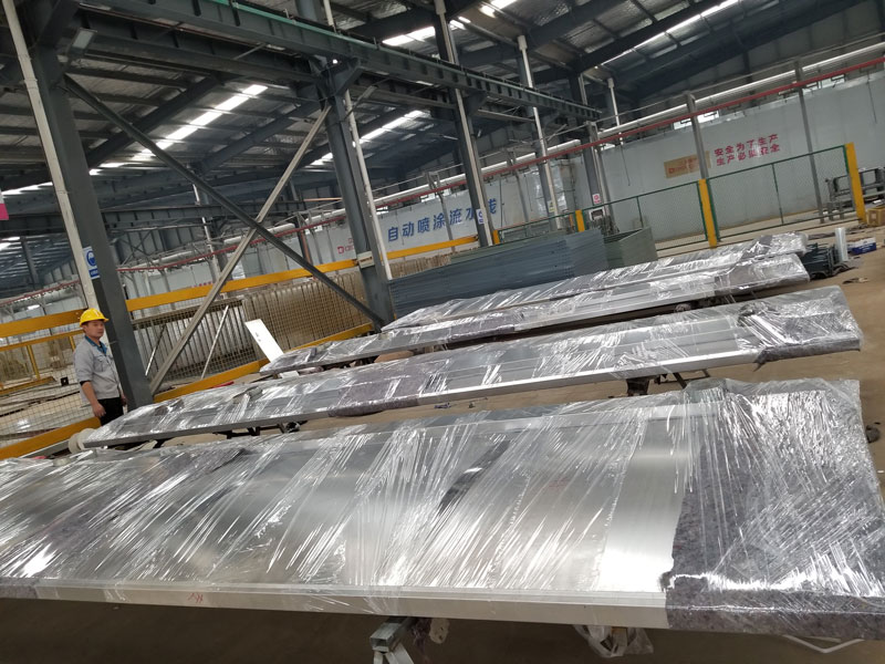 江蘇榮大發往甘肅現代候車亭發貨記錄